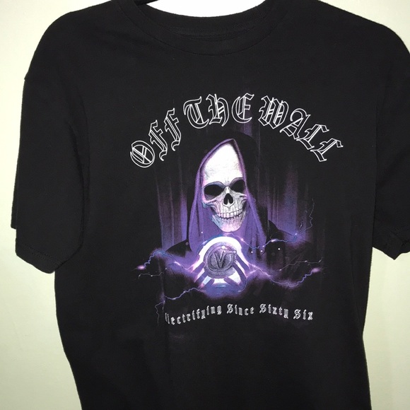 #427-(M) Vans Off the Wall T-shirt, Medium perfect for Halloween - Picture 1 of 5